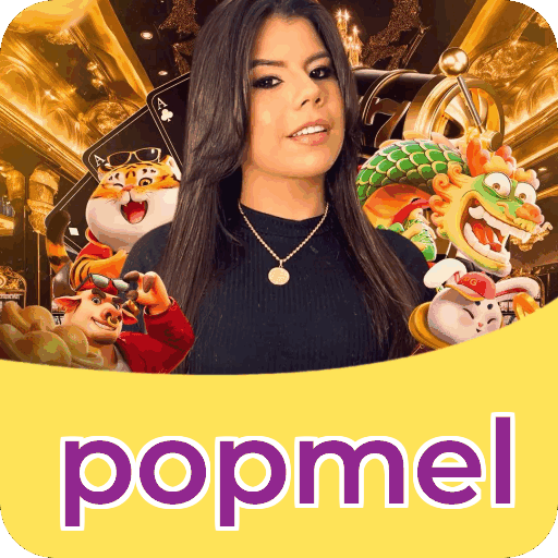 Fluxo de download do app popmel — referência visual